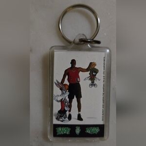 MINT Original 1993 SpaceJam NIKE Michael JORDAN Key Chain Bugs Bunny & Marvin